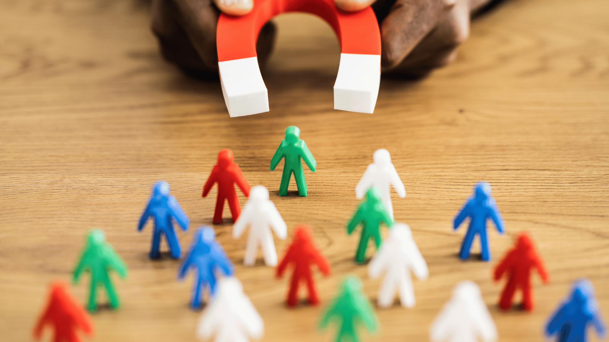 Magnet attracting leads through Outbound B2B Lead Generation